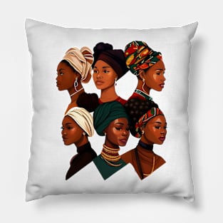 Black History Month T-Shirt Pillow