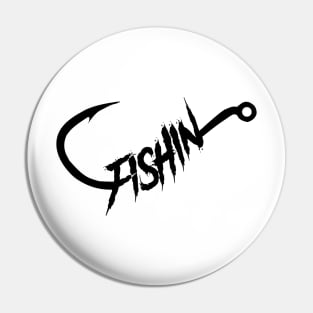 FISHIN Brand Logo Pin