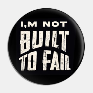 Built for Success: Inspirational Motivational Quotes Pin