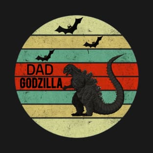 T-shirt Dad Godzilla T-Shirt