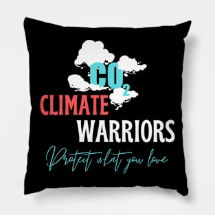 climate warriors Pillow