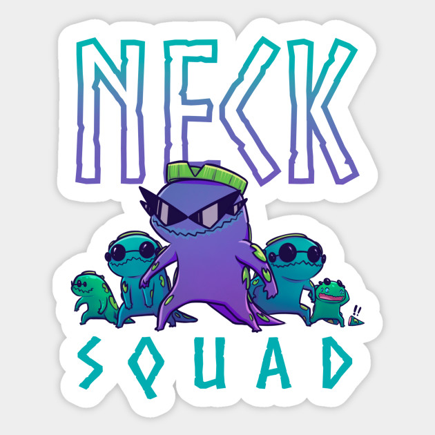 Neck Squad! - Valheim - Sticker