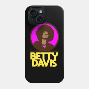 Betty davis clear Phone Case