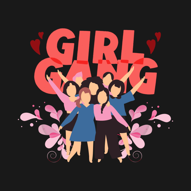 Girl gang, squad girl by D'via design