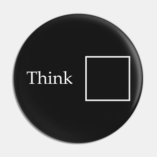 Think Outside the Box Pin