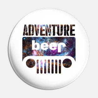 Galaxy Adventuring Beer Jeep Pin