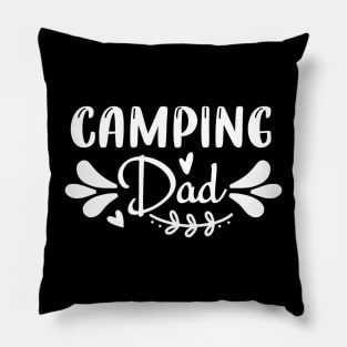 Camping dad camper Pillow