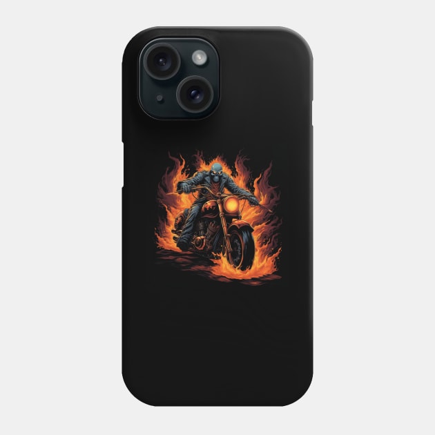 Biker Phone Case by Rocket Girls 