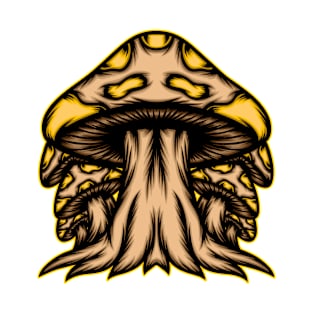 Mushroom illustration T-Shirt