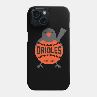 Baltimore Orioles Bird by Buck Tee Originals Phone Case