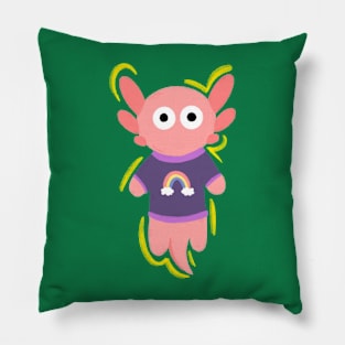 Lil axolotl Pillow