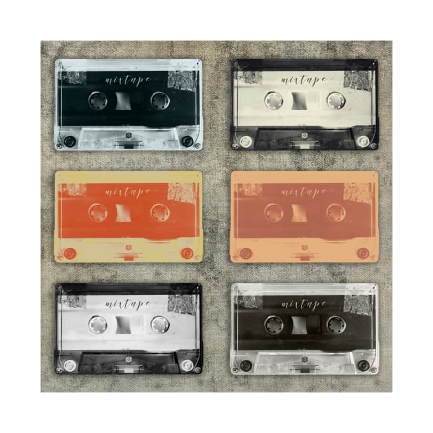 Retro Mixtape variations by DyrkWyst