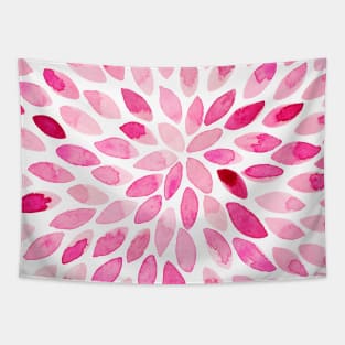 Watercolor brush strokes - pink Tapestry