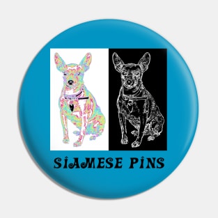 Siamese Pins Pin