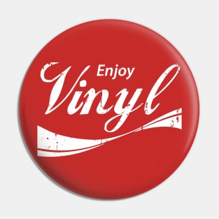 Enjoy Vinyl Record Pin