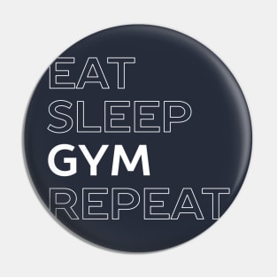 Cool Gym Life T-Shirt Pin