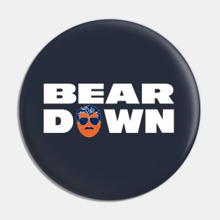 Bear Down - Ditka Chicago Bears Pin