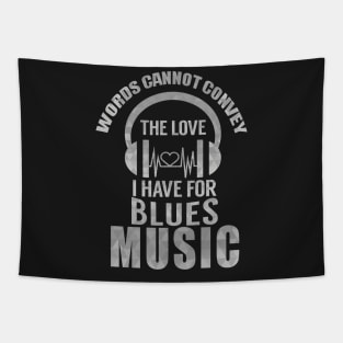 Blues Music Lover Tapestry