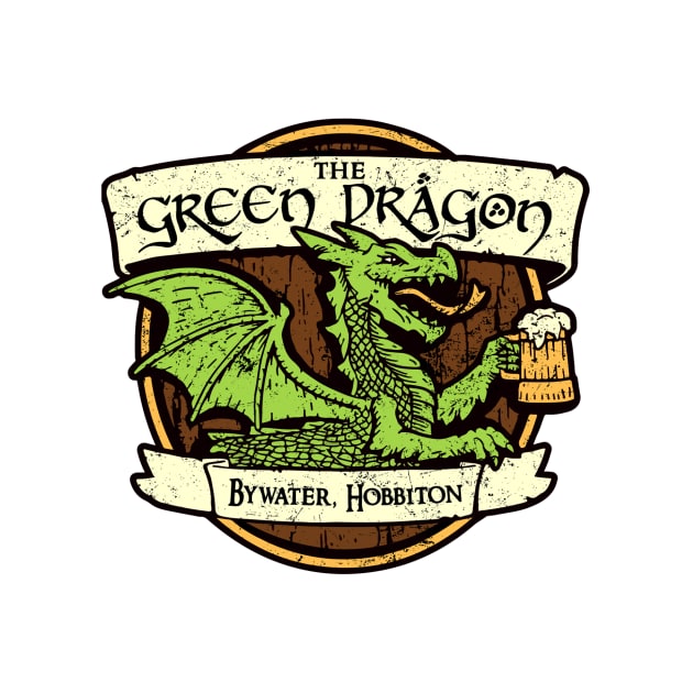 Dragon Tavern (Alt Print) by Miskatonic Designs