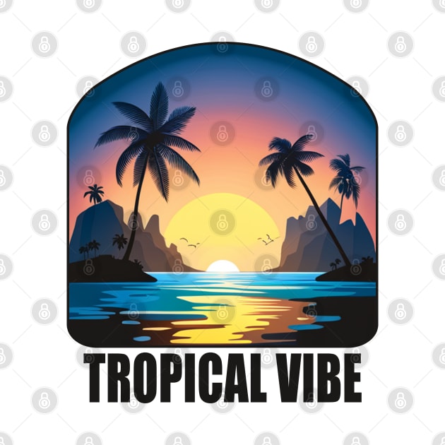 The Tropical Vibes by tatzkirosales-shirt-store