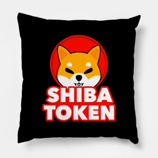 Shiba Inu Coin SHIB Token Crypton Cryptocurrency Pillow