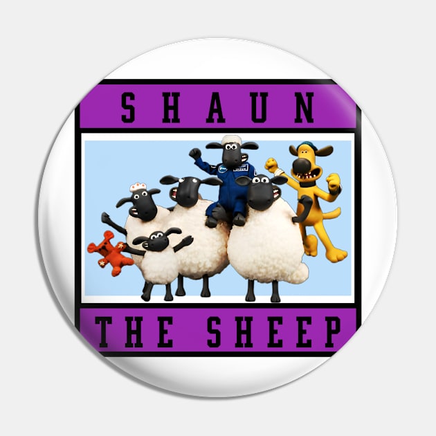 shaun the sheep Pin by youne street