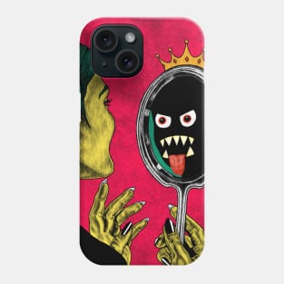 MONSTER IN THE MIRROR Phone Case