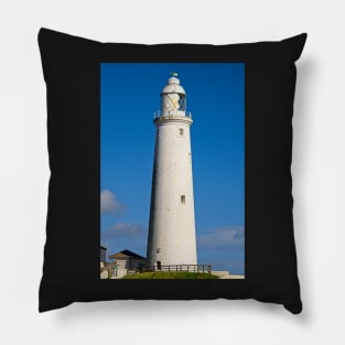 Whitley Bay Lighthouse UK Pillow