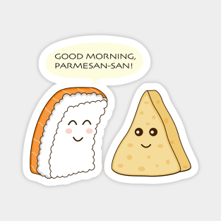 Parmesan-san Magnet