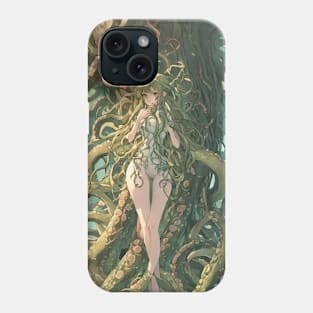 The Princess of the sea, in a forest Phone Case