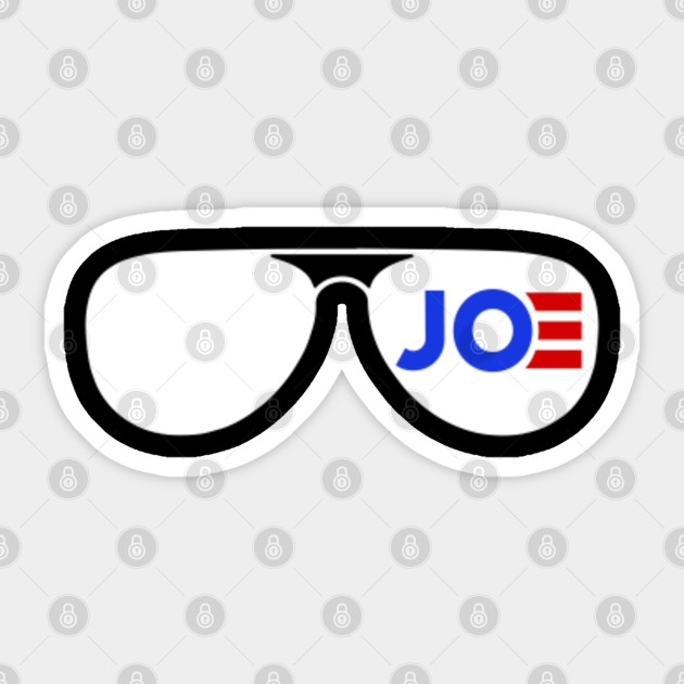 Joe Biden Aviator Sunglasses Usa Flag Joe Biden Sunglasses Sticker Teepublic Au