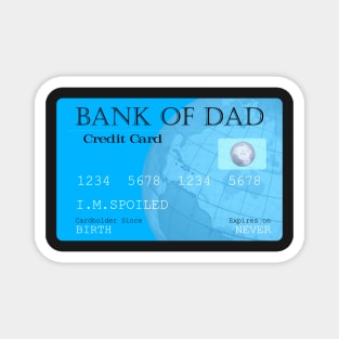 Bank of Dad Magnet