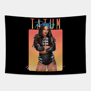 Tatum Paxley Retro Aesthetics Fan Art Tapestry