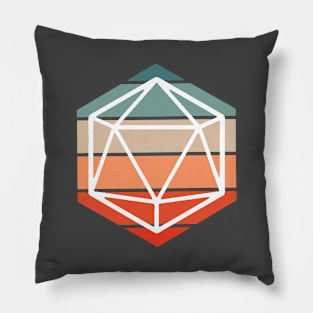 Retro D20 Pillow