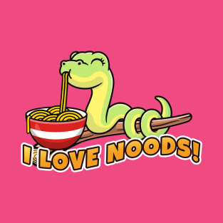 SLURPent say's "I love noods!" T-Shirt