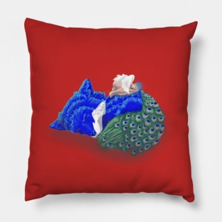 Peafox Pillow