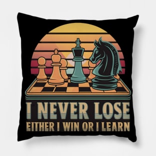 chess inspiration quote Pillow