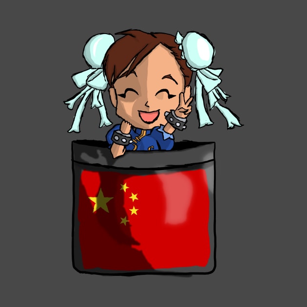 Street Fighter Pocket Pals - #3 Chun Li by vpdesign