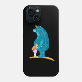 Blue Bear Phone Case