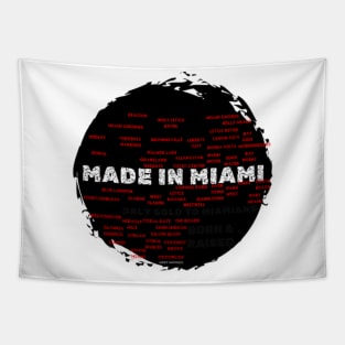 Made In Miami Hoods Born & Raised By Abby Anime (c) Tapestry