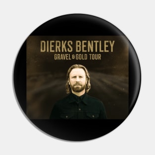 Dierks Bentley gravel and gold tour Pin