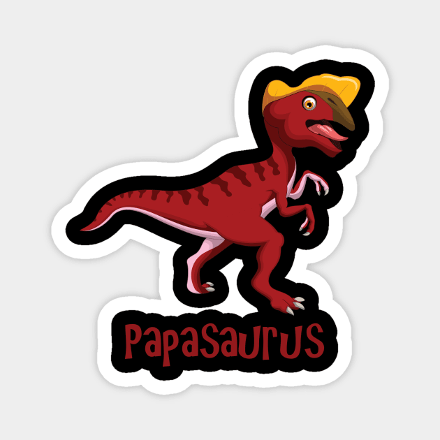 papasaurus Magnet by cdclocks