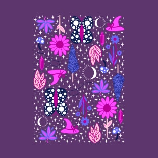 Witchy Pattern T-Shirt