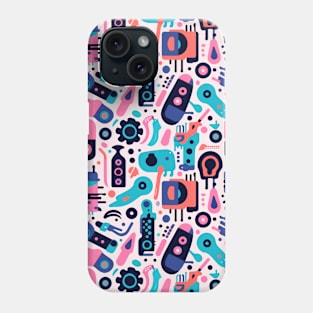 Playful Arena: Whimsical Monster Mates Phone Case