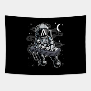 Astronaut Organ Algorand ALGO Coin To The Moon Crypto Token Cryptocurrency Blockchain Wallet Birthday Gift For Men Women Kids Tapestry