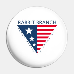 Logan Martin Rabbit Branch USA Pin