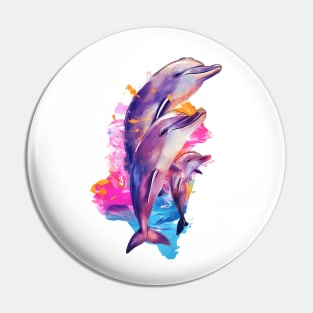 Dolphins Pin