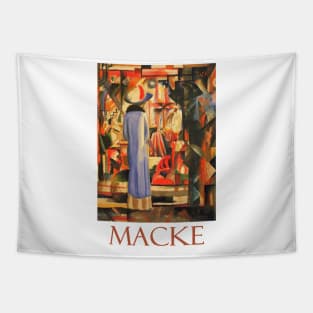 The Shop Window by August Macke Tapestry