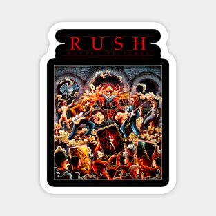 Moving Pictures Rush Band Logo Magnet