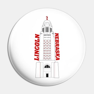 Lincoln Capitol Pin